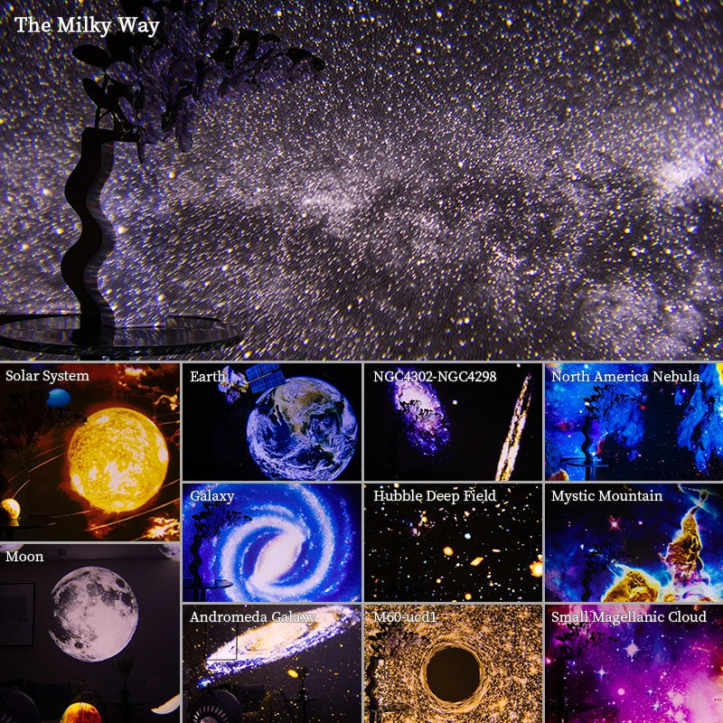 Night Light Galaxy Projector | Transform Your Space