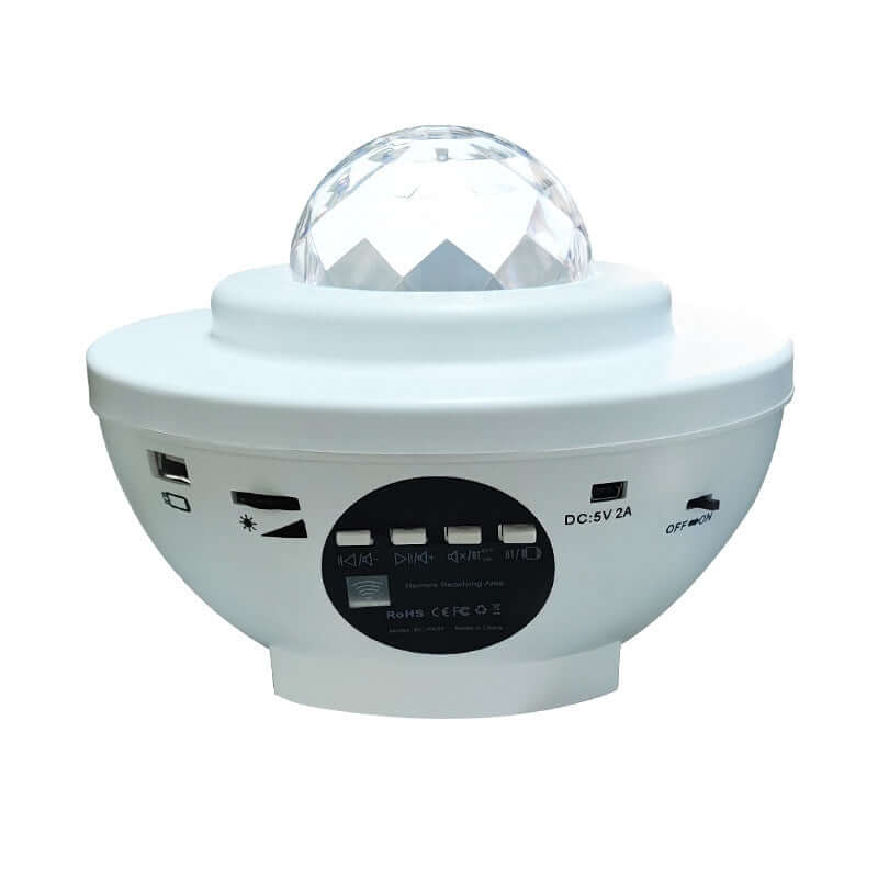 Overview: 1. The full-color music starry sky projector lamp brings the indoor galaxy and the stunning aurora starry sky performance. 2. The latest stellar projector can instantly project drifting stars onto the blue nebula, with 10 colors of 360° rotating