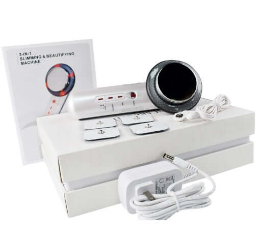 Overview: EMS + Infrared + Ultrasonic The ultrasonic wave massage can burst the fat and tighten your skin with no rebounce. The infrared ray can restore the elasticity and active the cells more thoroughly. 5 Modes of EMS (Tapping, Massage, Knead, Scrappin