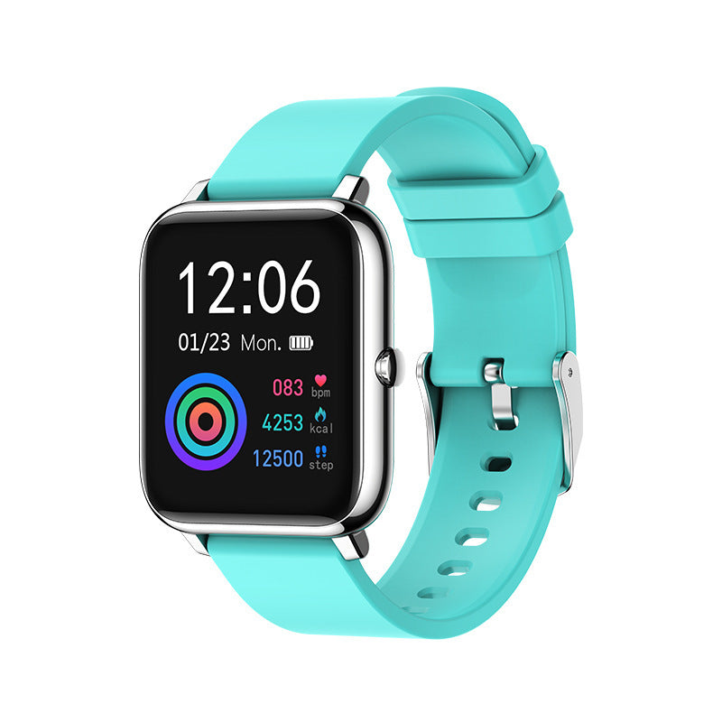 Screen: IPS color screen Resolution: 240 240 Bluetooth version: BLE 4.0 Memory: 32M Battery capacity: 180 mAh PPG chip: HRS 3300 Sensor: Three-axis gravity sensor System requirements "Android 4.4 and above, iOS9.0 and above, support Bluetooth 4.0