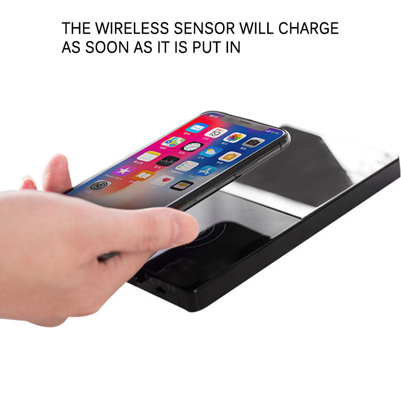 Overview: 100% new design and high quality Intelligent Recognition: The bottom of the cup has built-in wireless charging receiving module and heating plate, which can be placed on for heating. Plugging in and put on the cup, there is on a green light, kee