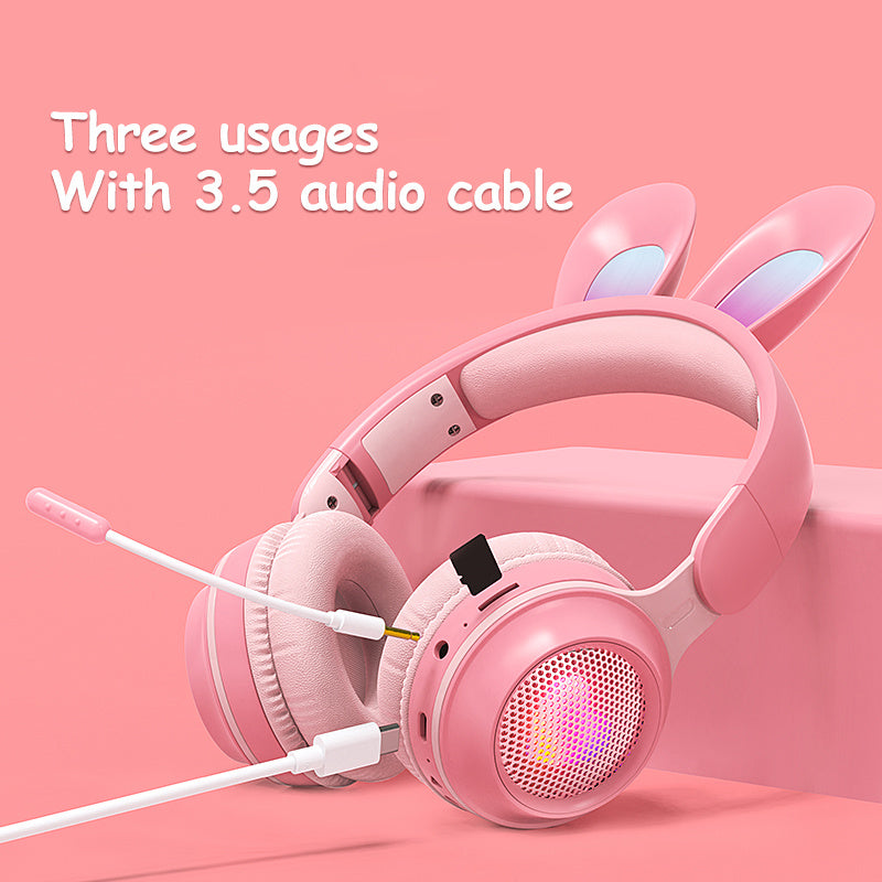 Rabbit Ear Headphones | Cute & Comfortable Audio Experience