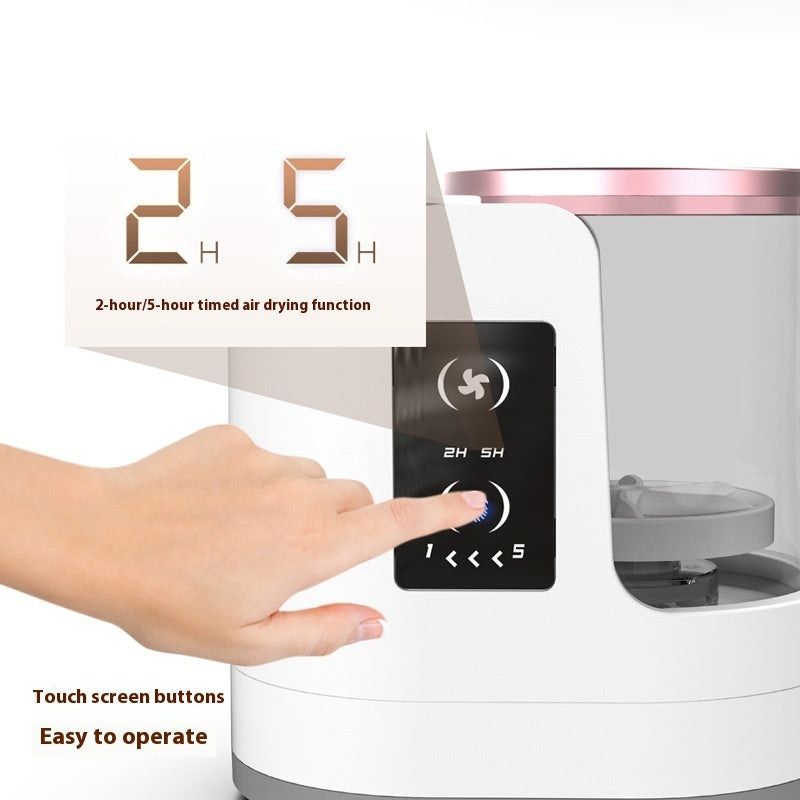 Makeup Brush Cleaner with Drying & Disinfecting Chamber