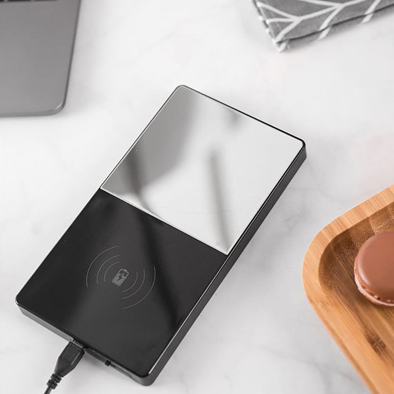 Overview: 100% new design and high quality Intelligent Recognition: The bottom of the cup has built-in wireless charging receiving module and heating plate, which can be placed on for heating. Plugging in and put on the cup, there is on a green light, kee