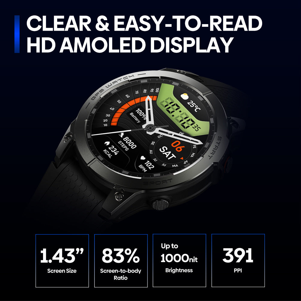 GPS Sport Smart Watch | Precision Fitness Tracker