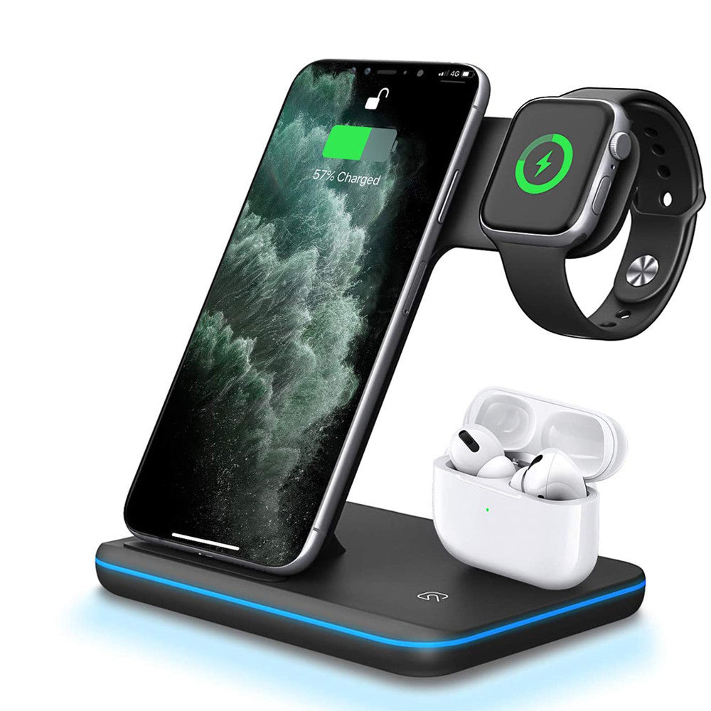 3 In 1 Wireless Charger Stand | Fast Charging Convenience
