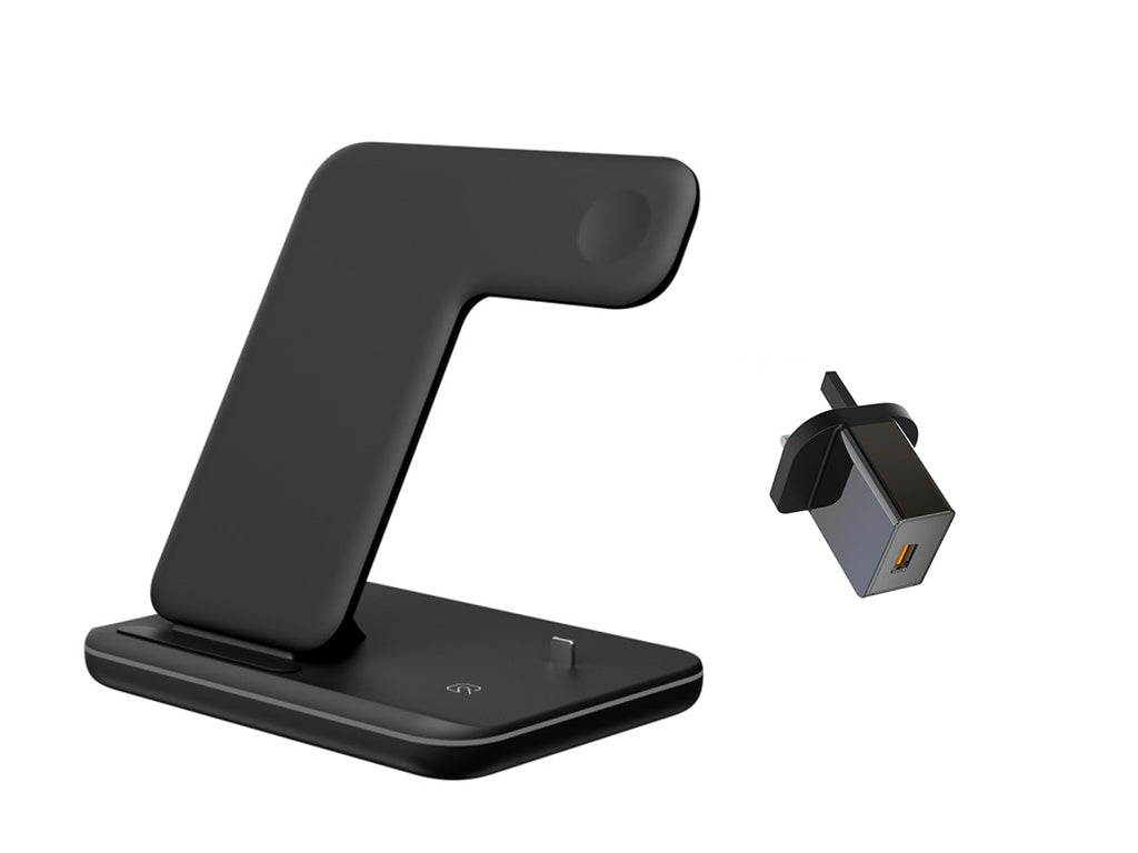 3 In 1 Wireless Charger Stand | Fast Charging Convenience