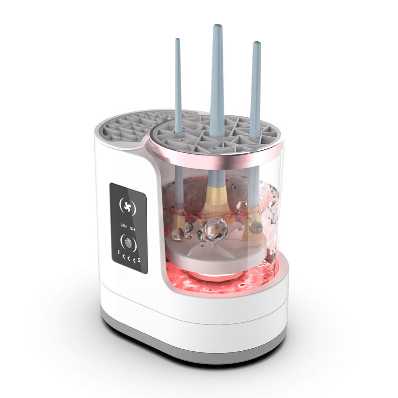 Makeup Brush Cleaner with Drying & Disinfecting Chamber