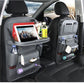 Multifunctional Car Storage Hanging Bag | Leather Car Organizer with Trash Bin