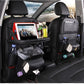 Multifunctional Car Storage Hanging Bag | Leather Car Organizer with Trash Bin