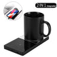 Overview: 100% new design and high quality Intelligent Recognition: The bottom of the cup has built-in wireless charging receiving module and heating plate, which can be placed on for heating. Plugging in and put on the cup, there is on a green light, kee