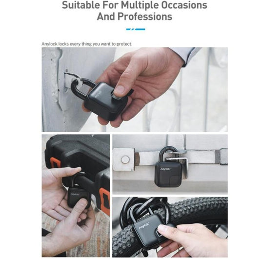 Overview: Intelligent fingerprint padlock, the fingerprint area can be hidden to avoid damage IP65 waterproof and dustproof design Diversified use of scenes, bags, trunks, doors, cabinets, container trucks, bicycles, etc. 10 fingerprints can be recorded S
