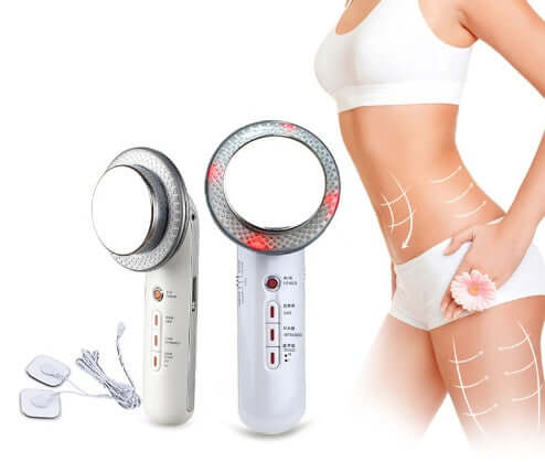 Overview: EMS + Infrared + Ultrasonic The ultrasonic wave massage can burst the fat and tighten your skin with no rebounce. The infrared ray can restore the elasticity and active the cells more thoroughly. 5 Modes of EMS (Tapping, Massage, Knead, Scrappin