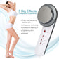 Overview: EMS + Infrared + Ultrasonic The ultrasonic wave massage can burst the fat and tighten your skin with no rebounce. The infrared ray can restore the elasticity and active the cells more thoroughly. 5 Modes of EMS (Tapping, Massage, Knead, Scrappin