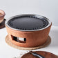 Red Clay Charcoal Grill Set | Anti-Scalding Tabletop BBQ Oven